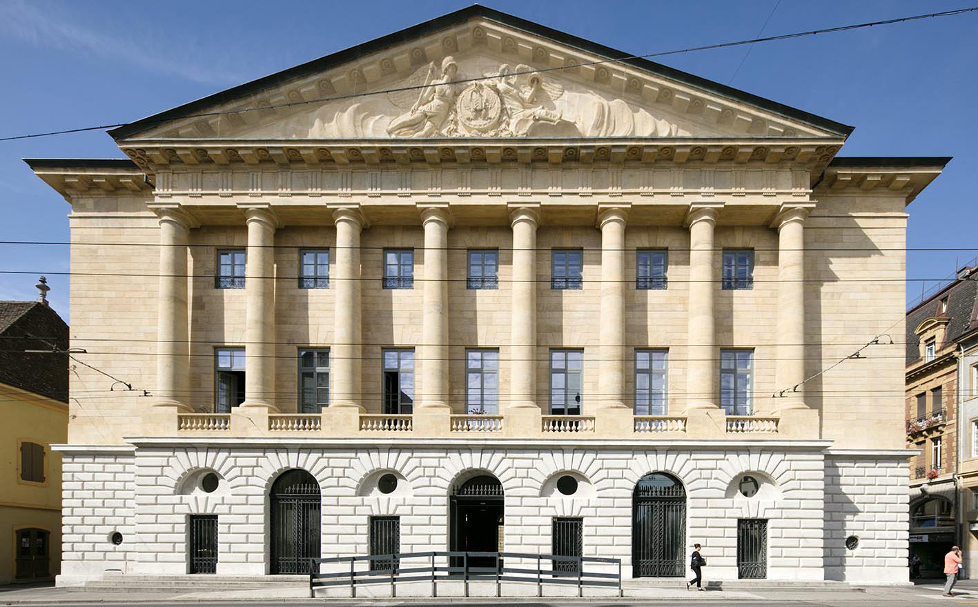 Facchinetti, Cernia, Hôtel de ville, Neuchâtel, août 2016